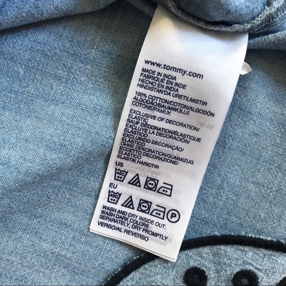 Tommy Hilfiger chambray cotton dress, size XL - Picture 7 of 7